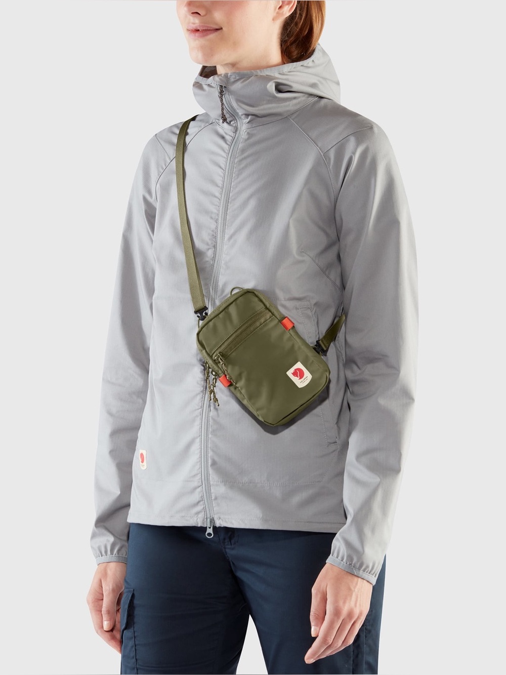 Fjallraven High Coast Pocket bag w/signature arctic fox logo patch